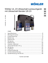 Wohler UL 23 User manual