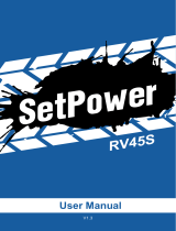 SetPower RV45S-FBM User manual