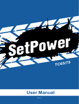 SetPower TC75 User manual