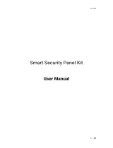 Tuya GSM Smart Security Panel Kit User manual