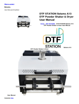 DTF STATION Seismo A13 DTF Powder Shaker & Dryer User manual