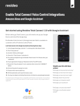 resideo LGAQRGD Enable Total Connect Voice Control Integrations User manual