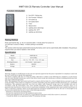 WELMAG WMT100-CS User manual