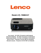 Lenco LPJ-700BKGY User manual