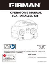 Firman 1201 50A Parallel Kit User manual
