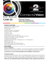 Connects2 CAM-22 User manual
