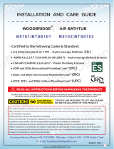 Woodbridge Air Bathtub User manual