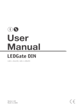 SUNDRAX LGD-1-D8LED User manual