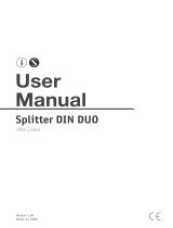 SUNDRAX SPDD-1-2D4D User manual