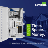 Leviton 49605 Wireless Structured Media Center User manual