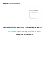 tradetested960889 Solar Panel Folding 60w