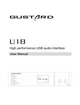 GUSTARD U18 User manual