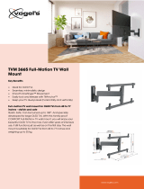 Vogel's TVM 3665 Full-Motion TV Wall Mount User manual