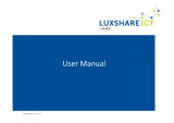 LUXSHARE-ICT LUXSHARE ICT RJ45 Cat-6 Ethernet Patch Internet Cable User manual