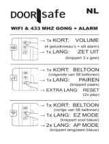 Doorsafe 433 MHZ WIFI GONG ALARM User manual