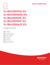 Sharp SJ-BA20DHXJF-EU Fridge-Freezer User manual