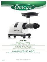 Omega MM900 User manual