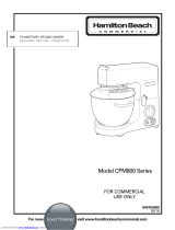 Hamilton Beach CPM800 Series User manual