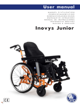 Vermeiren Inovys Junior Comfort Wheelchairs User manual