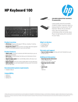 HP 100 User manual