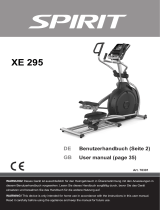 Spirit XE 295 User manual