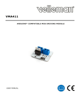 Velleman VMA411 User manual