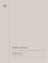 AMD Direct SSRFR-24DK Outdoor Kegerator User manual
