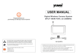 yuwei YW-0199TX Digital Wireless Camera System User manual