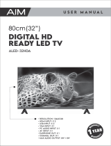 Aim ALED-32HDA User manual