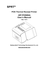 SPRT SP-POS894 User manual