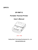 SPRT SP-RMT12 User manual