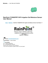 RainPointTCS005FRF WiFi Irrigation Soil Moisture Sensor