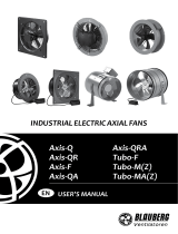 BLAUBERG Industrial Electric Axial Fans User manual