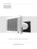 VENTS-US VENTS-US Single-Room Reversible Energy Recovery Ventilator User manual