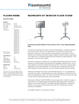 Neomounts PLASMA-M2000 User manual
