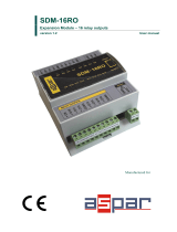 Aspar SDM-16RO Expansion Module User manual