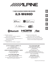 Alpine iLX-W690D User manual