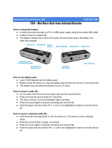 SpyCentre 1759 Mini Micro Stick Voice Activated Recorder User manual