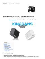 KINGDANS No WiFi Camera Charger User manual