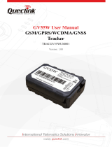 Queclink GV55W GSM/GPRS/WCDMA/GNSS Tracker User manual