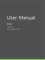 ARMATURA KR500 User manual