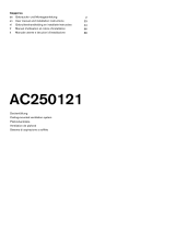 Gaggenau AC250121 User manual