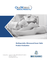 OAKWORKS Multispecialty Ultrasound Exam Table User manual
