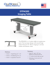 OAKWORKS DTPM300 Imaging Table User manual