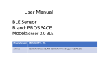 ProSpace Sensor User manual