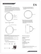 WIRELESS LIMITLESS Fantasy Wireless Charger User manual