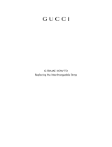 Gucci G-FRAME User manual