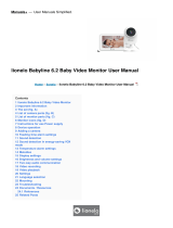 Lionelo Babyline 6.2 Baby Video Monitor User manual