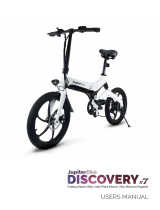 Jupiter Bike Discovery X7 Folding Electric Bike User manual