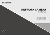 Wisenet ANO,ANV Series Network Camera User manual